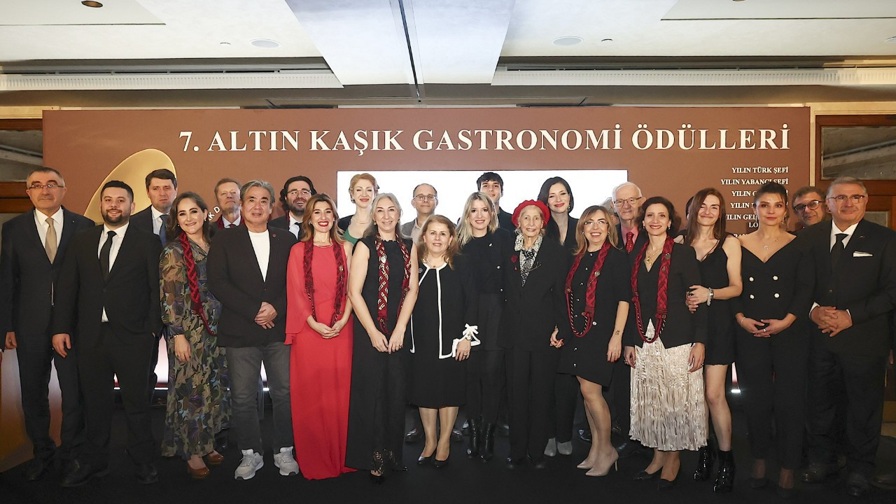Gastronomi dünyası bu kez Altın Kaşık Ödülleri’nde buluştu