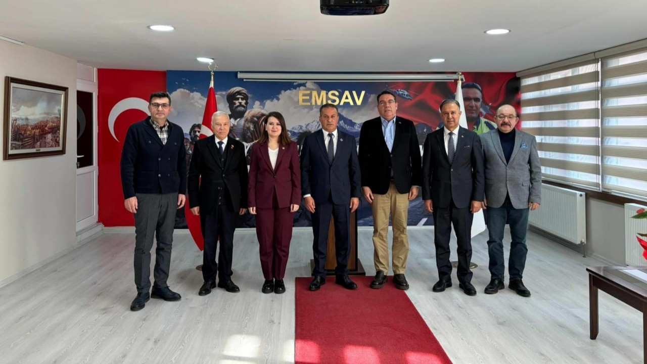CHP heyetinden EMŞAV'a ziyaret