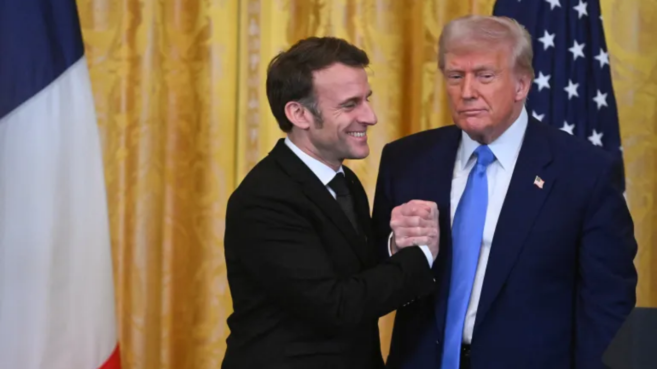 Trump, Macron'la mesajlaşmalarını paylaştı: Dostum, Suriye konusunda aynı çizgideyiz