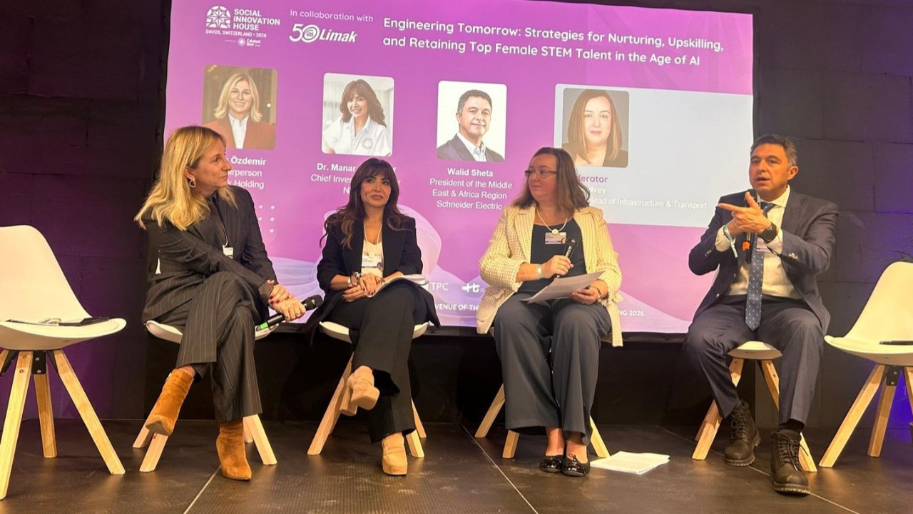 Yarını inşa eden ‘Mühendis Kızlar’ Davos gündeminde