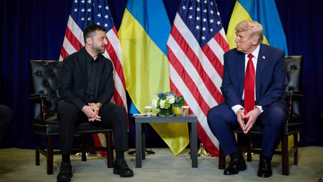 Trump: Davos'ta Zelenskiy ile "çok iyi bir görüşme" gerçekleştirdik