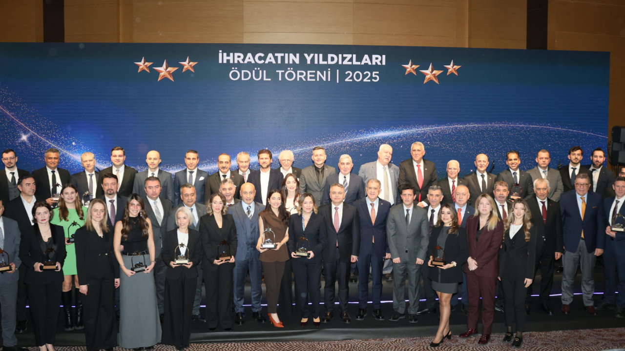 2025 ihracatının yıldızları ödüllerine kavuştu