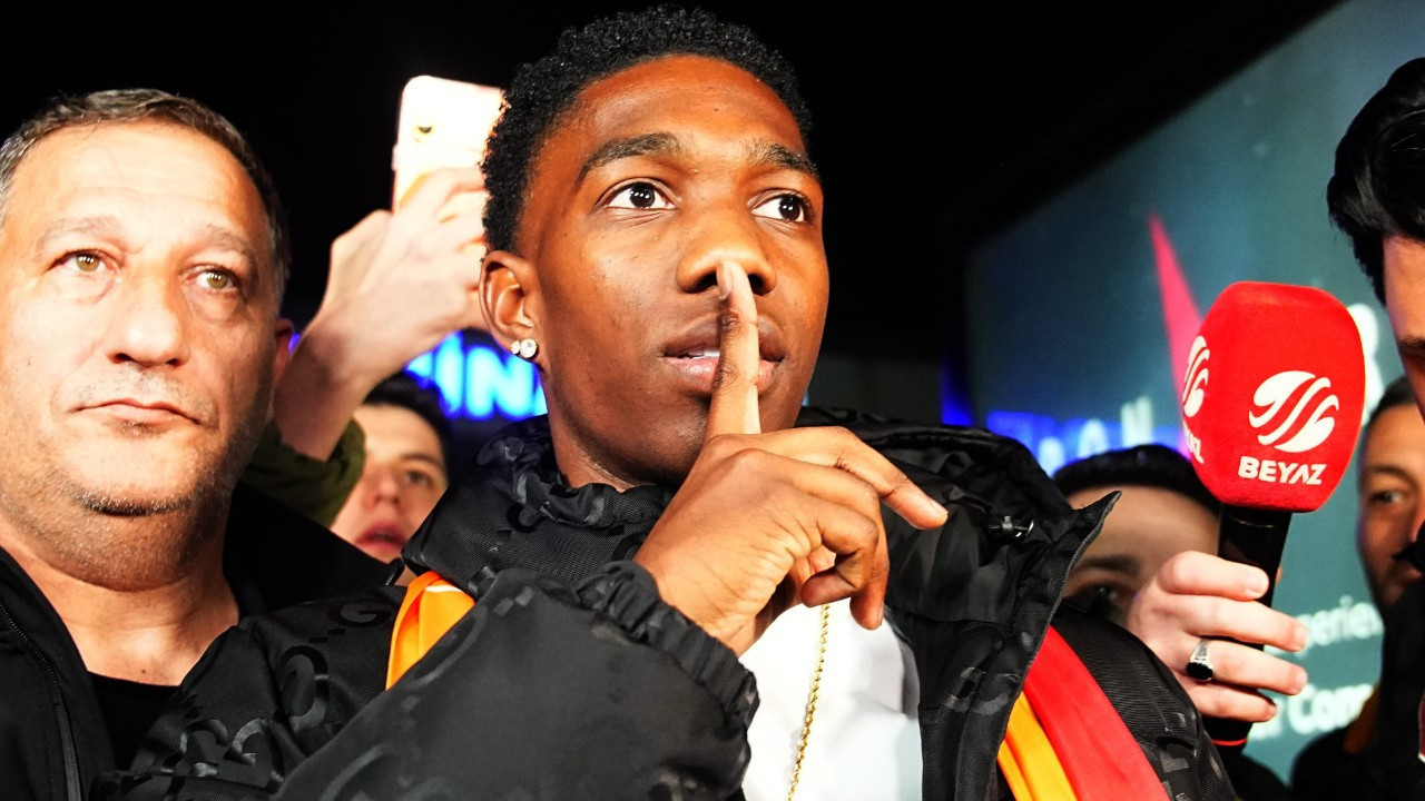 Galatasaray'ın yeni transferi Yaser Asprilla, İstanbul'da