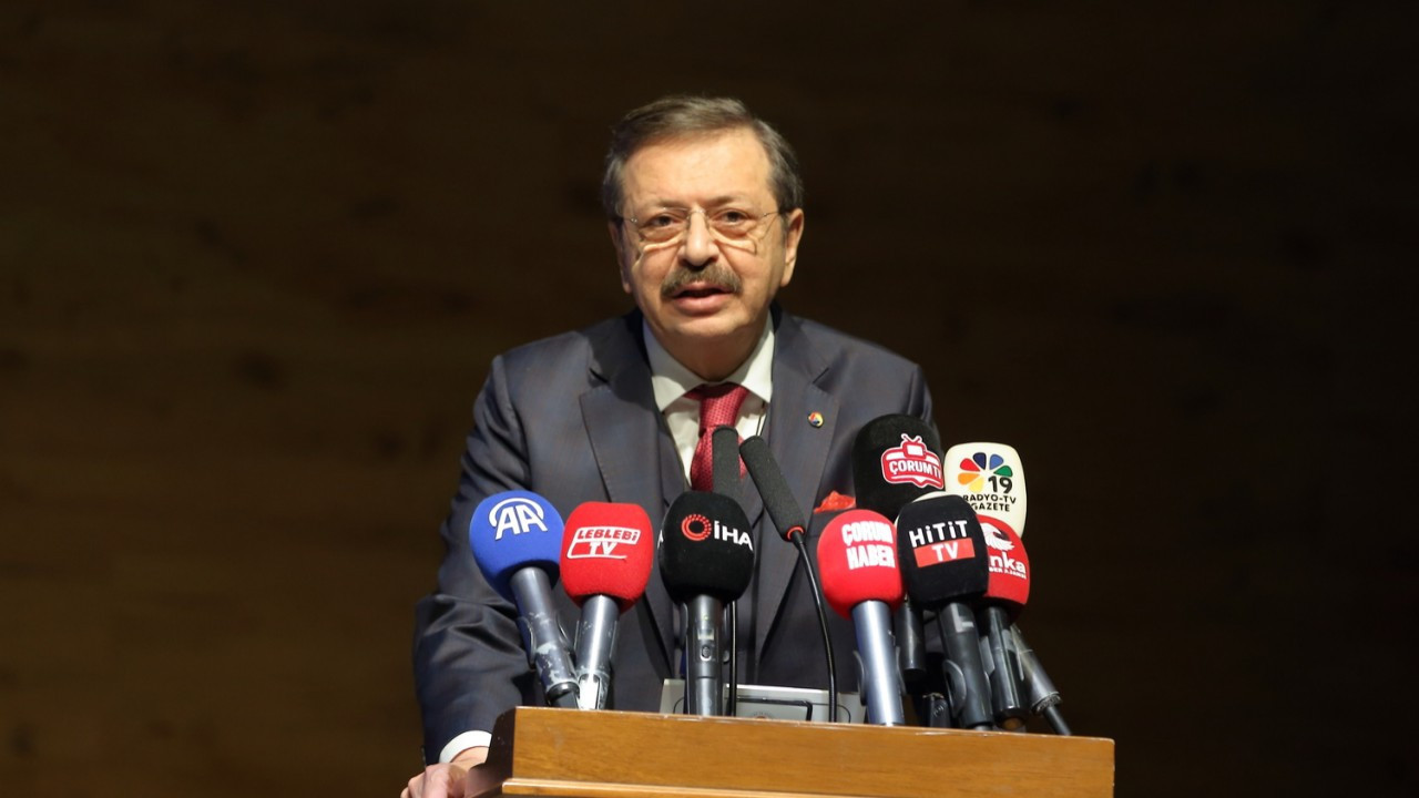 TOBB/Hisarcıklıoğlu: Çorum, İstanbul, Bursa gibi şehirlerin önüne geçti