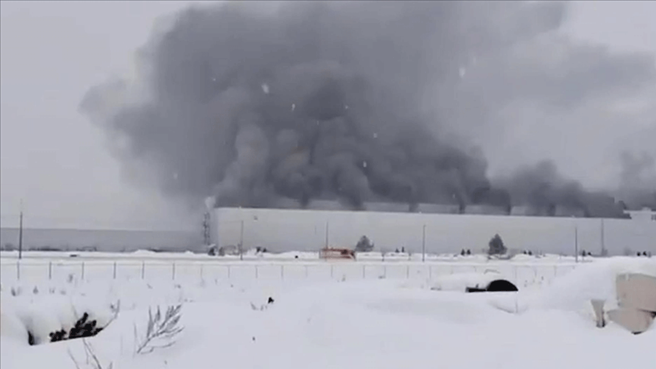 Volkswagen’in Rusya’daki eski Kaluga tesisinde korkutan yangın