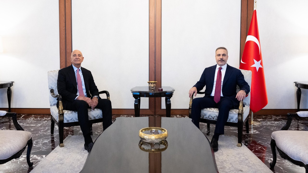 Dışişleri Bakanı Fidan, ABD'nin Ankara Büyükelçisi Barrack'ı kabul etti