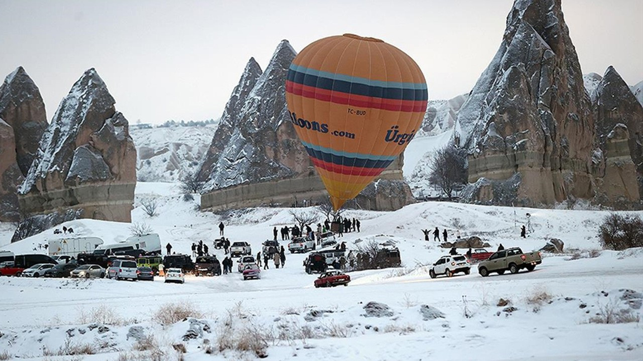 Kapadokya'da balon turları 4 gündür yapılamıyor