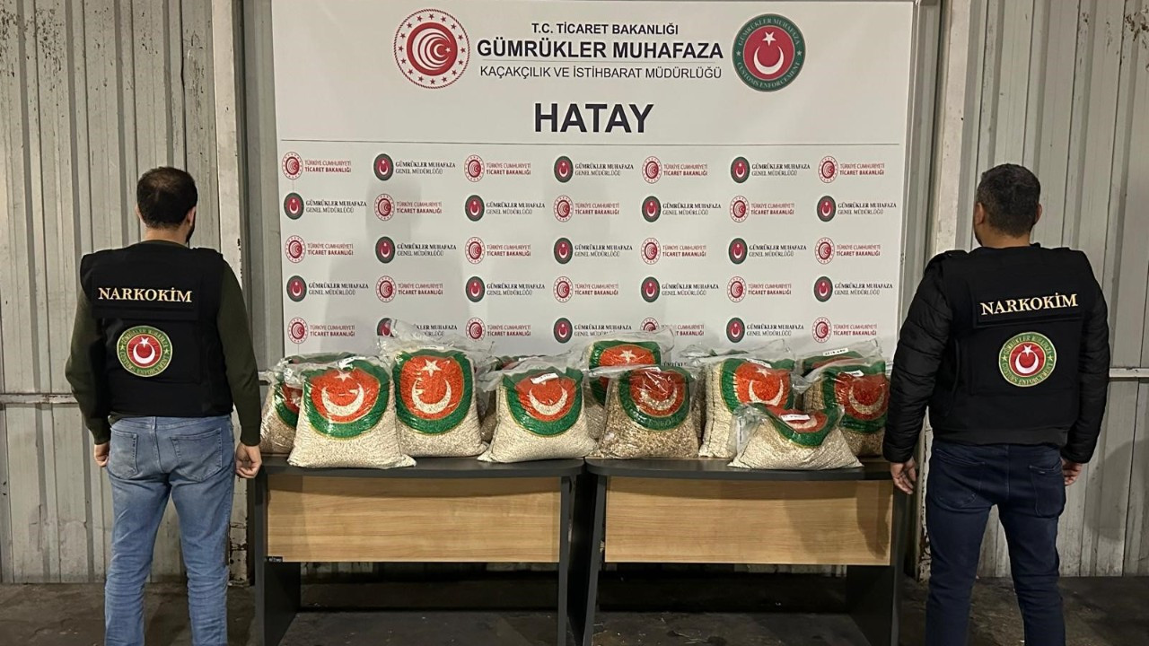 Hatay ve İstanbul Havalimanı'nda 673 milyon TL değerinde uyuşturucu ele geçirildi