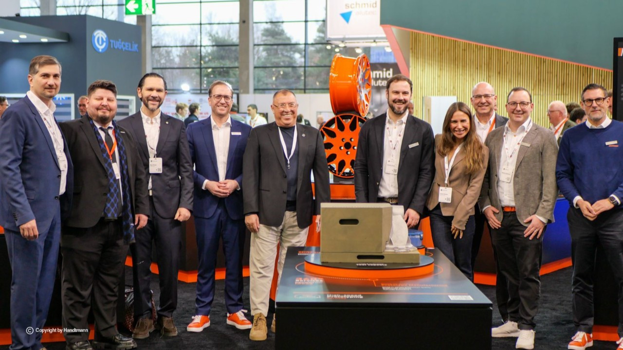 Cevher Jant ve Handtmann daha hafif ve sürdürülebilir yeni nesil jant imalatına başladı