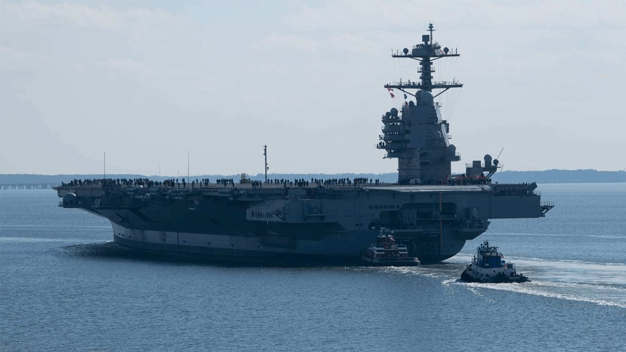 ABD’nin John F. Kennedy uçak gemisi ilk deniz testlerini başarıyla tamamladı