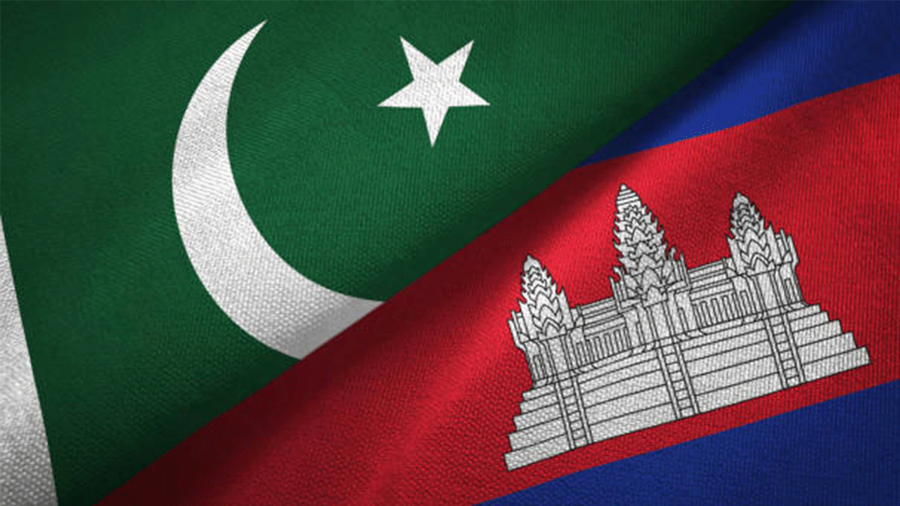 Pakistan Dışişleri Bakanı Dar, Kamboçya Ticaret Bakanı Nimul ile görüştü