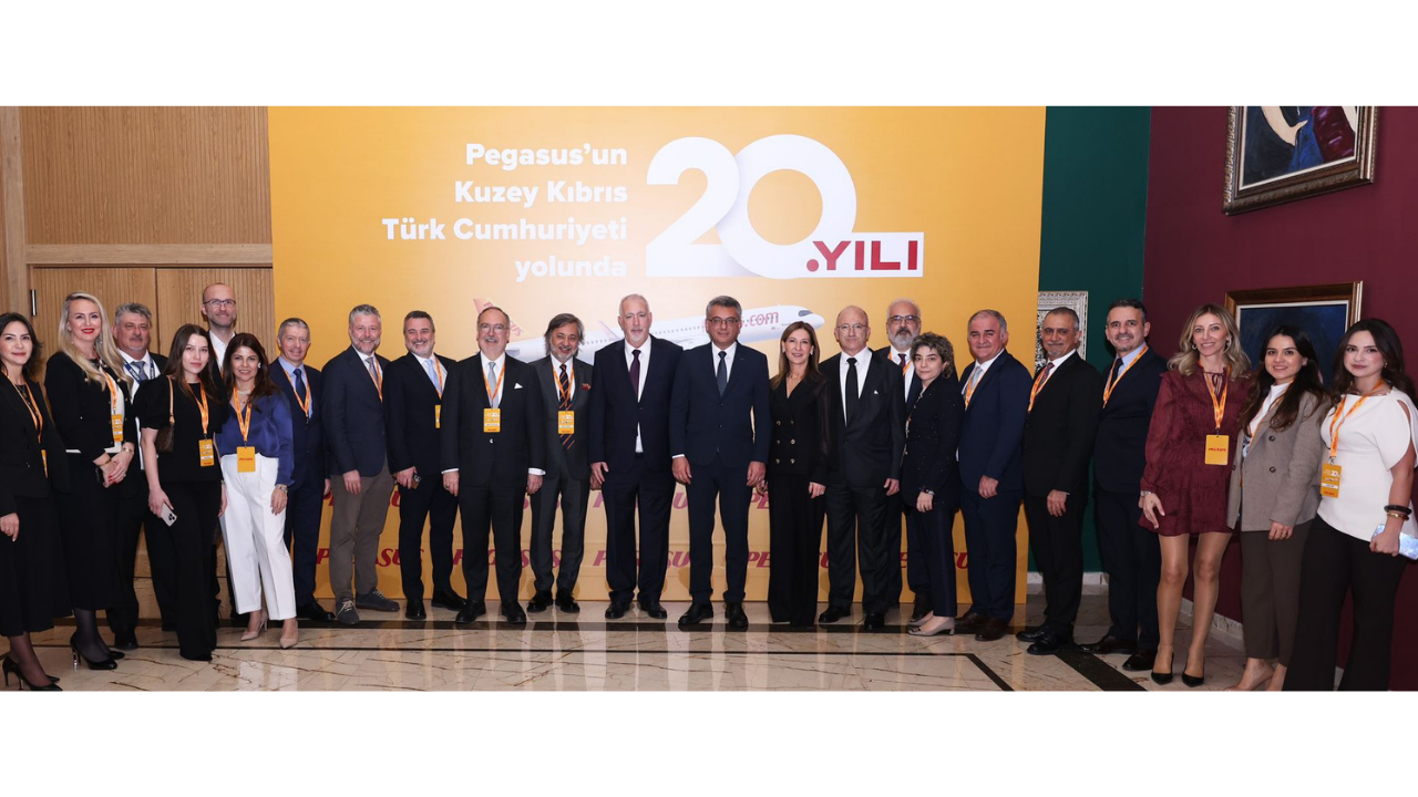 Pegasus, Kıbrıs’a 20 yılda 28 milyon yolcu taşıdı