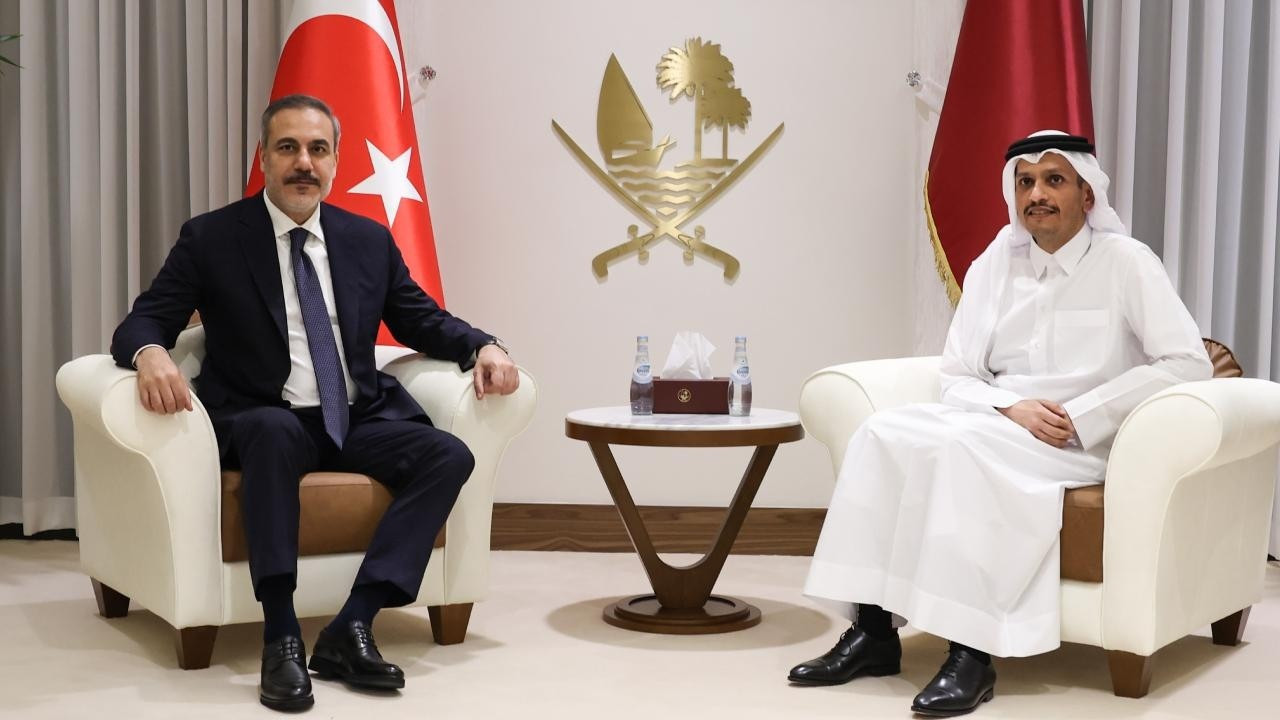 Bakan Fidan, Katarlı mevkidaşı Al Sani ile görüştü