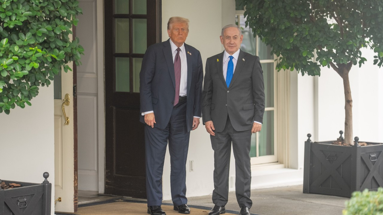 Trump ve Netanyahu, Beyaz Saray’da bir araya geldi