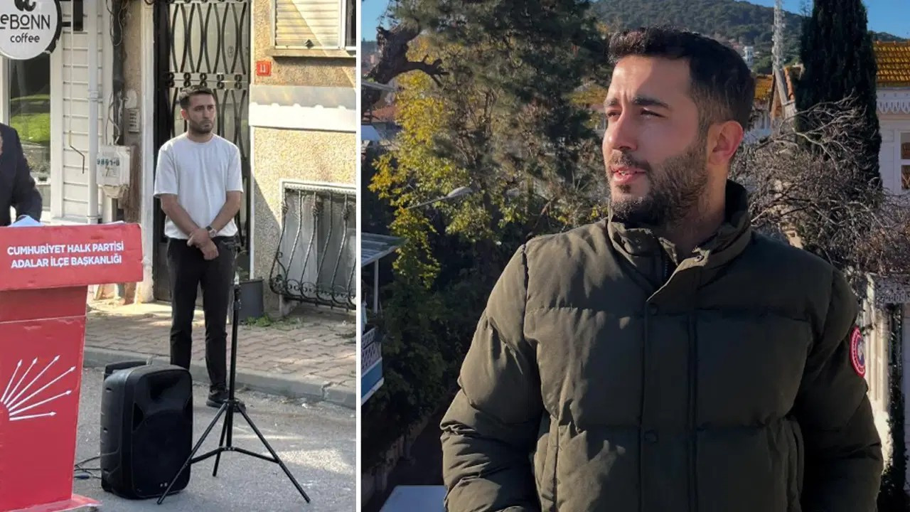 CHP Adalar Gençlik Kolları Başkanı Yıldız hakkında tahliye kararı