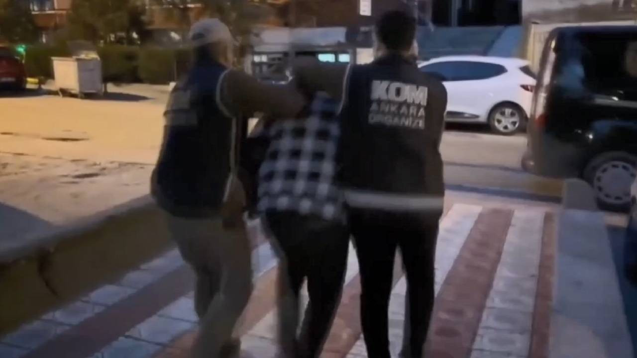 Ankara'da suç örgütü operasyonu: Çok sayıda tutuklama