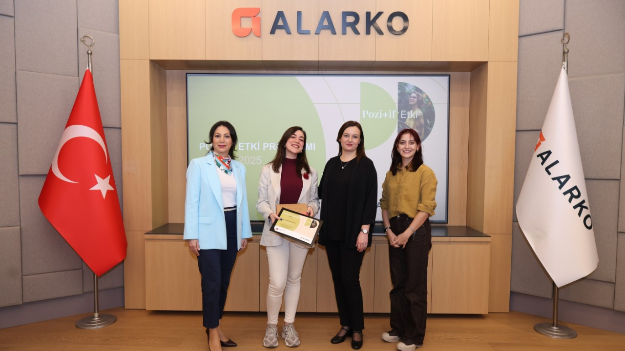 Alarko’nun “Pozitif Etki-Yeşil Yaka” programının yeni mezunları sertifikalarını aldı
