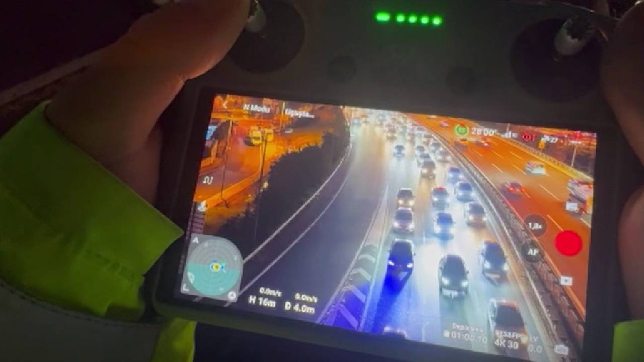 İstanbul'da taralı alan ihlali yapan sürücülere ceza yağdı (Video)