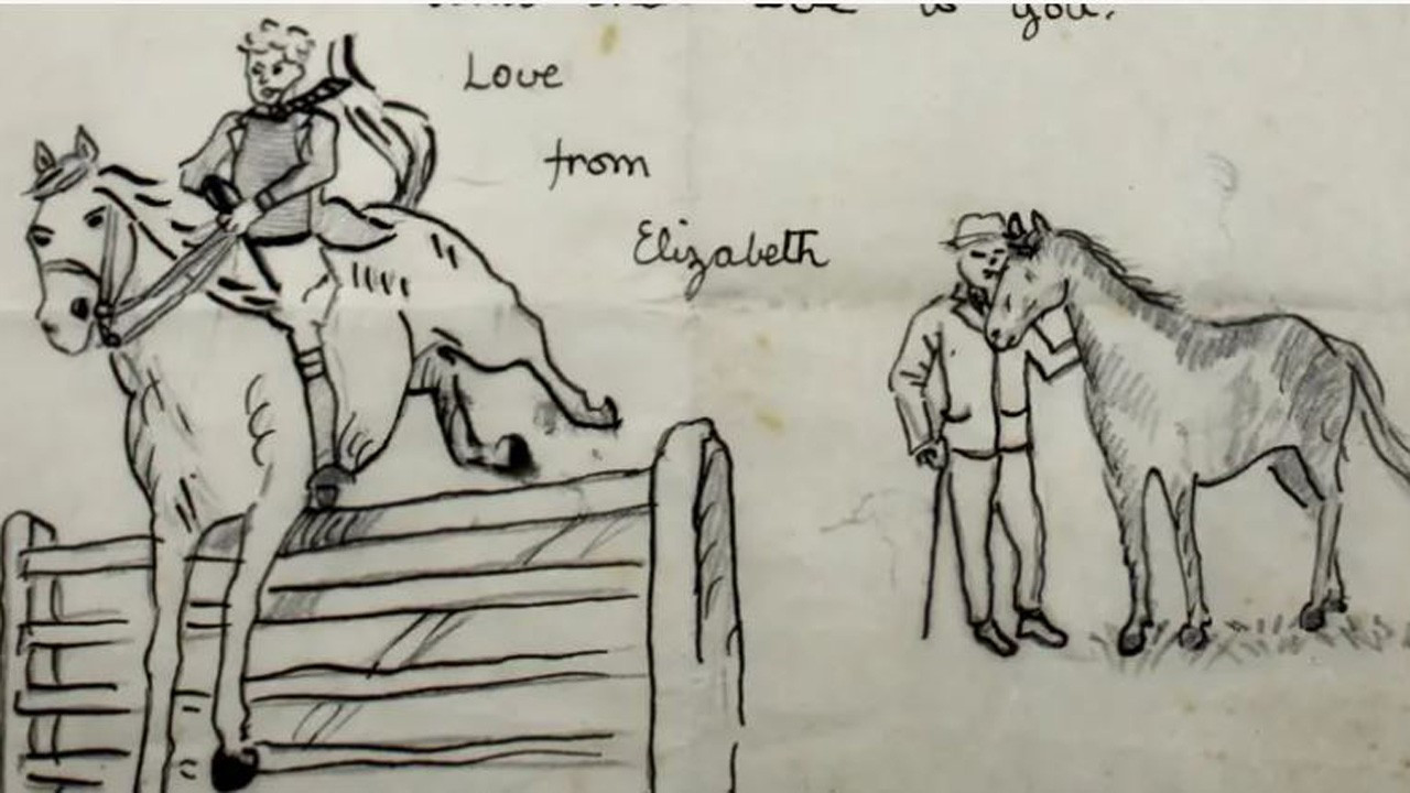 Kraliçe 2. Elizabeth'in çocukluk mektubu açık artırmada satılacak