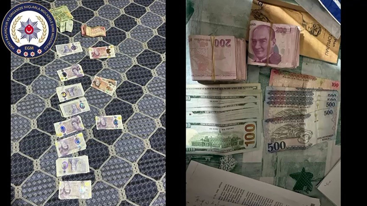 ‘Gümrük geçişinde rüşvet’ operasyonunda milyonlarca TL’lik döviz ve silah ele geçirildi