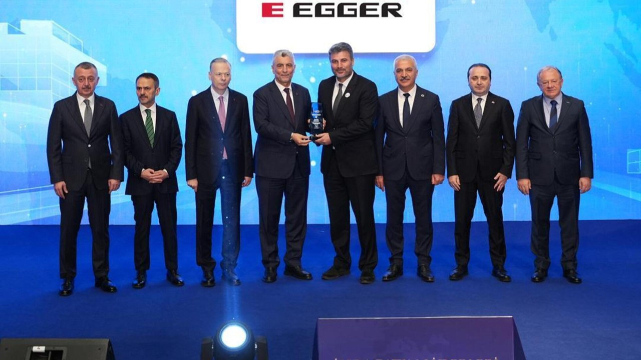 EGGER Türkiye İhracat Başarısı Ödülünü kazandı