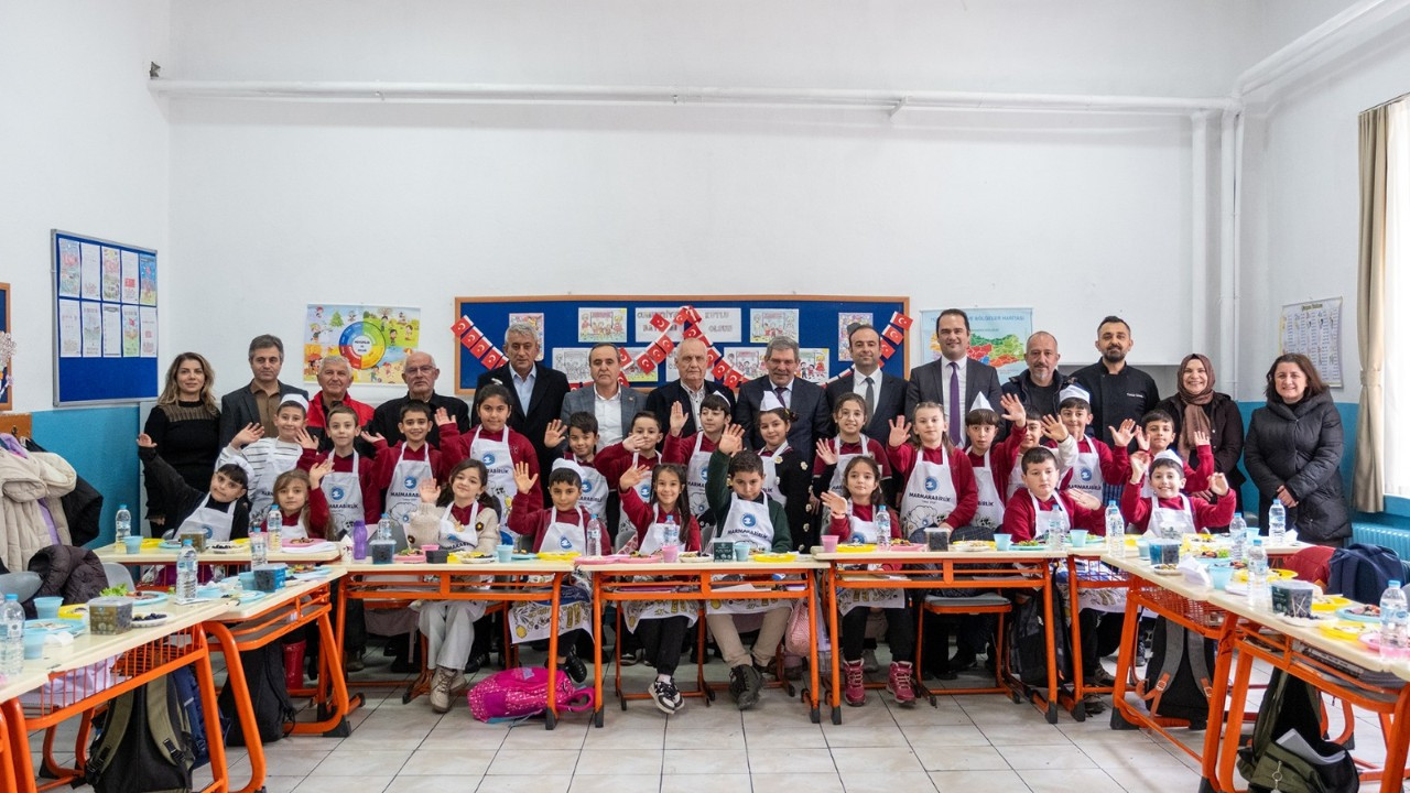 Marmarabirlik, minik şeflerle sağlıklı nesiller yetiştiriyor