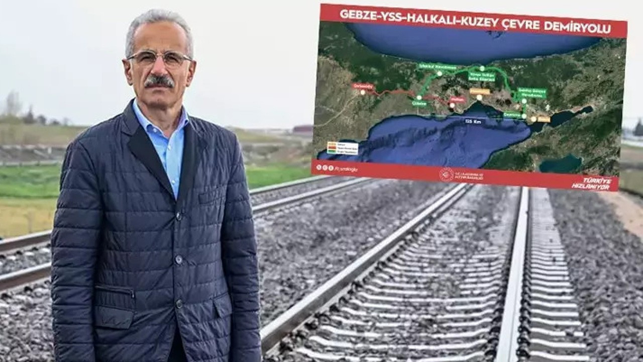 Kuzey Çevre Demiryolu Projesi'ne 6,75 milyar dolarlık finansman