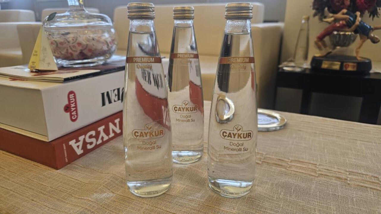 ÇAYKUR cam şişe su satışlarına başladı