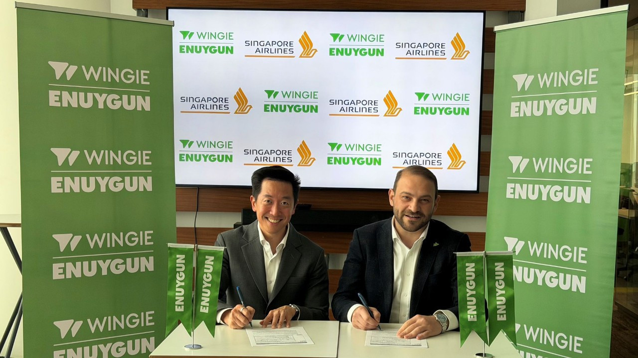Singapore Airlines ile ENUYGUN stratejik iş birliği anlaşması