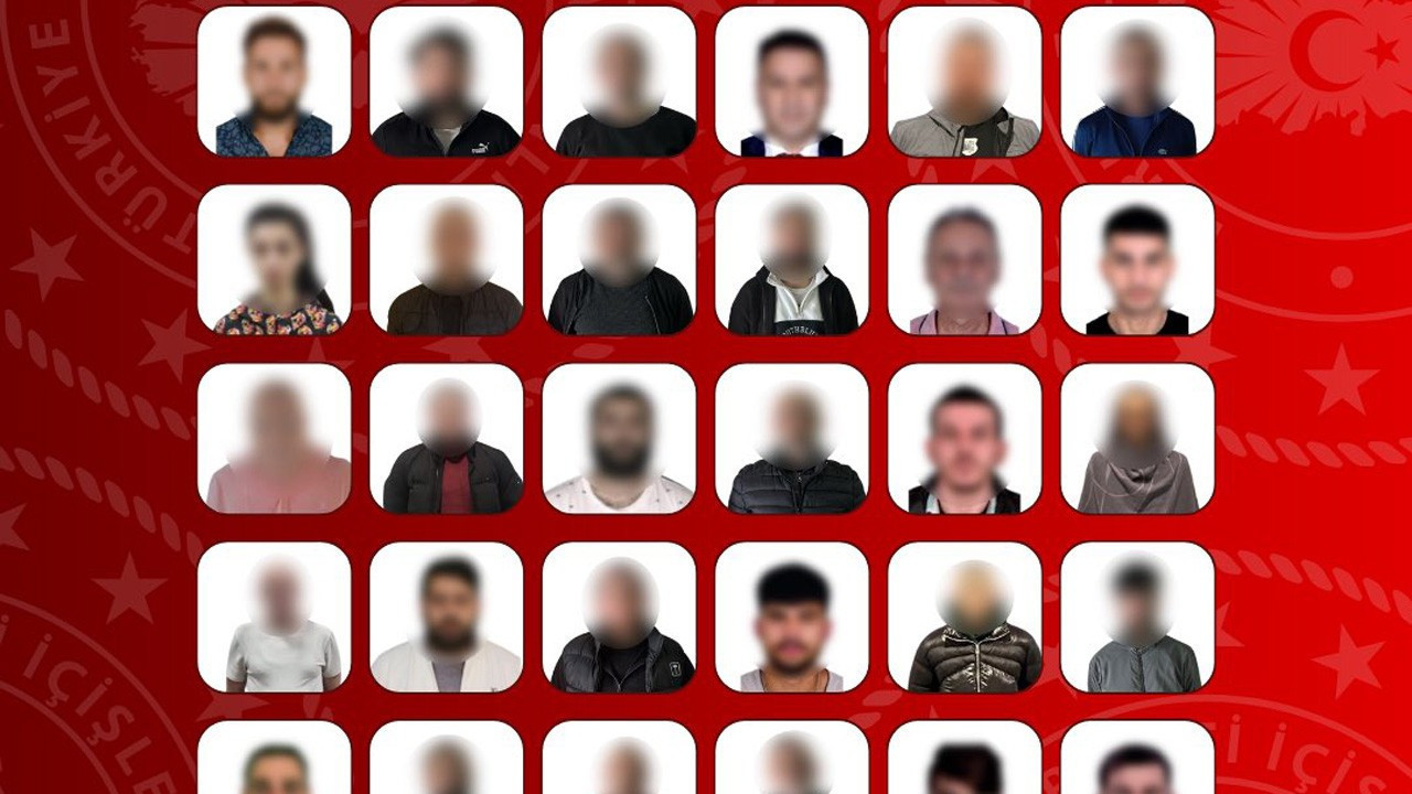 Kırmızı bültenle ve ulusal seviyede aranan 41 suçlu yakalandı