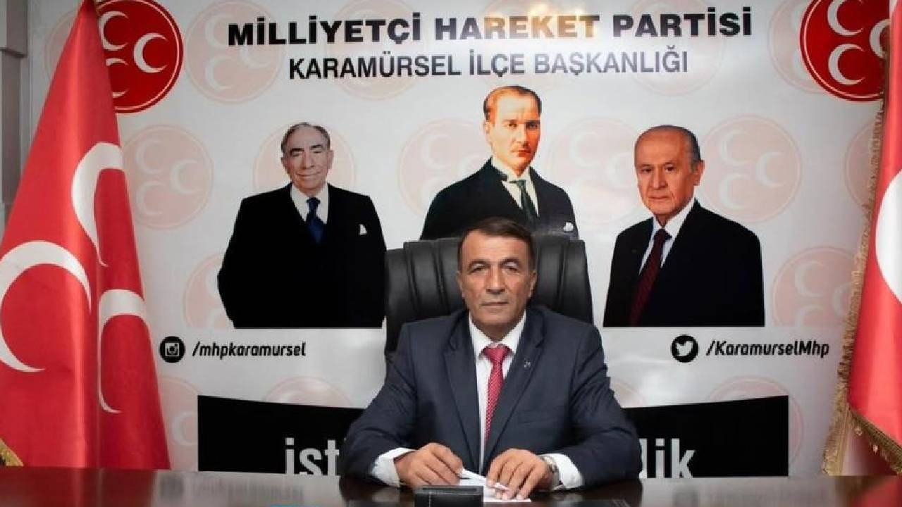 MHP Karamürsel İlçe Başkanı Yaşar Gülfidan istifa etti