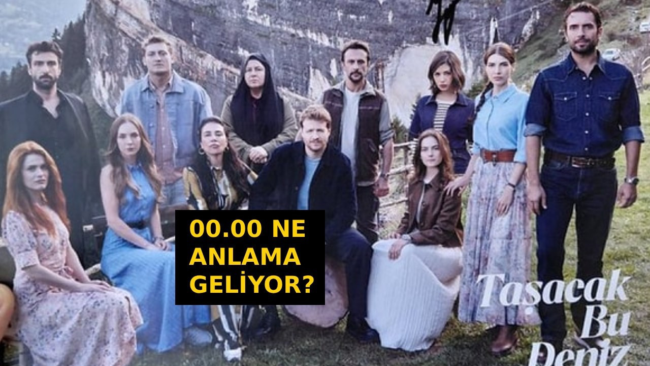 Taşacak Bu Deniz bu akşam yok mu? TRT1'den ve ünlü oyuncudan açıklama... 00.00 neyi ifade ediyor