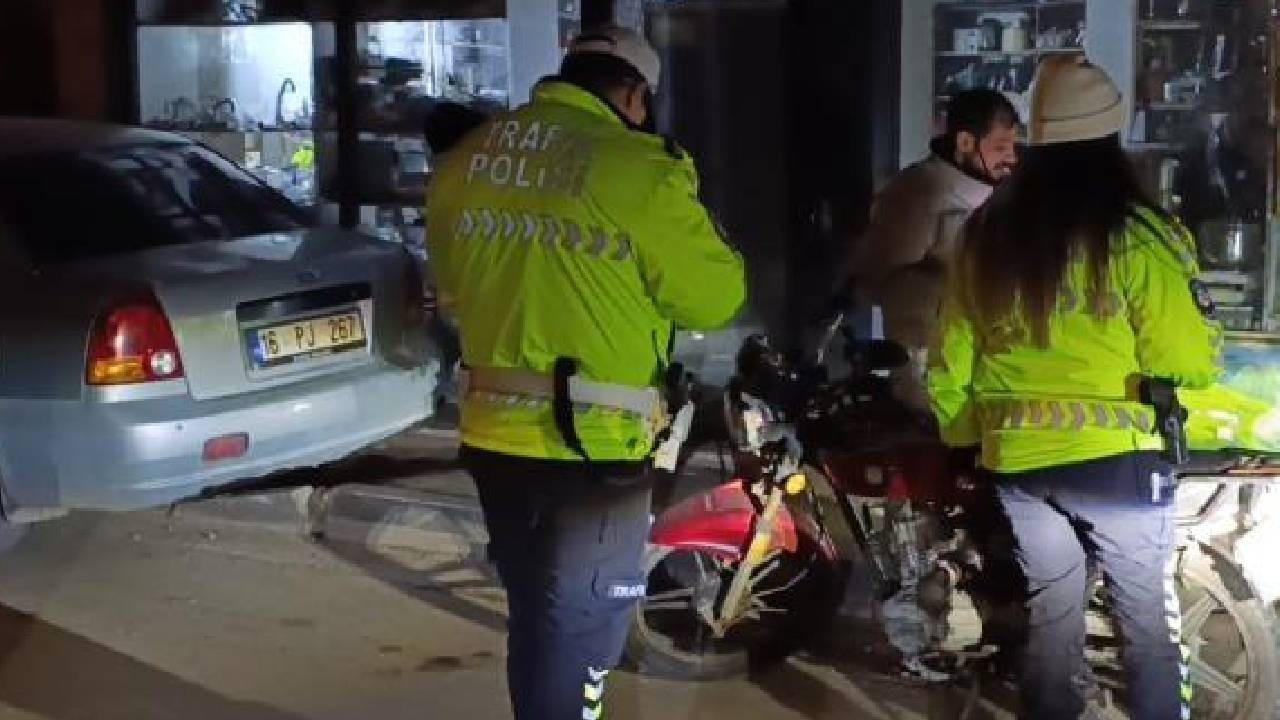 Bursa'da yeni trafik düzenlemesine ilk ceza yazıldı: Kaçan sürücüye 303 bin TL ceza (Video)