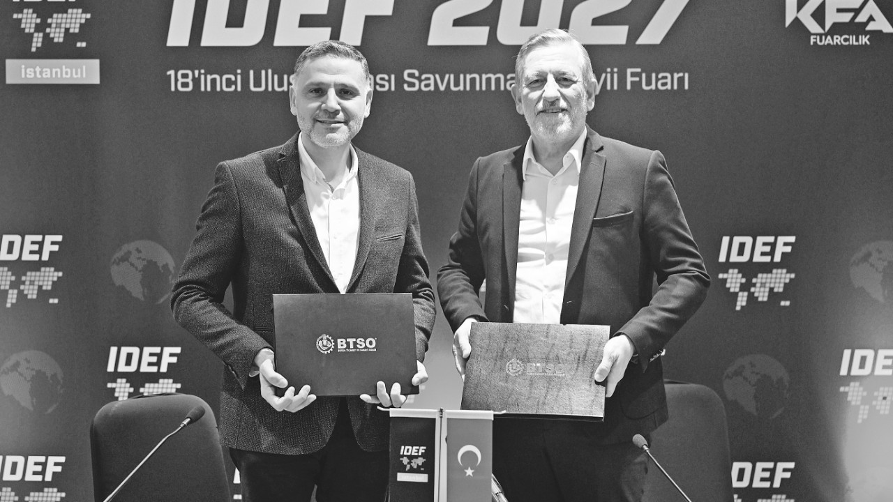 IDEF 2027’nin organizasyonu yeniden BTSO'nun iştiraki KFA Fuarcılık’ta