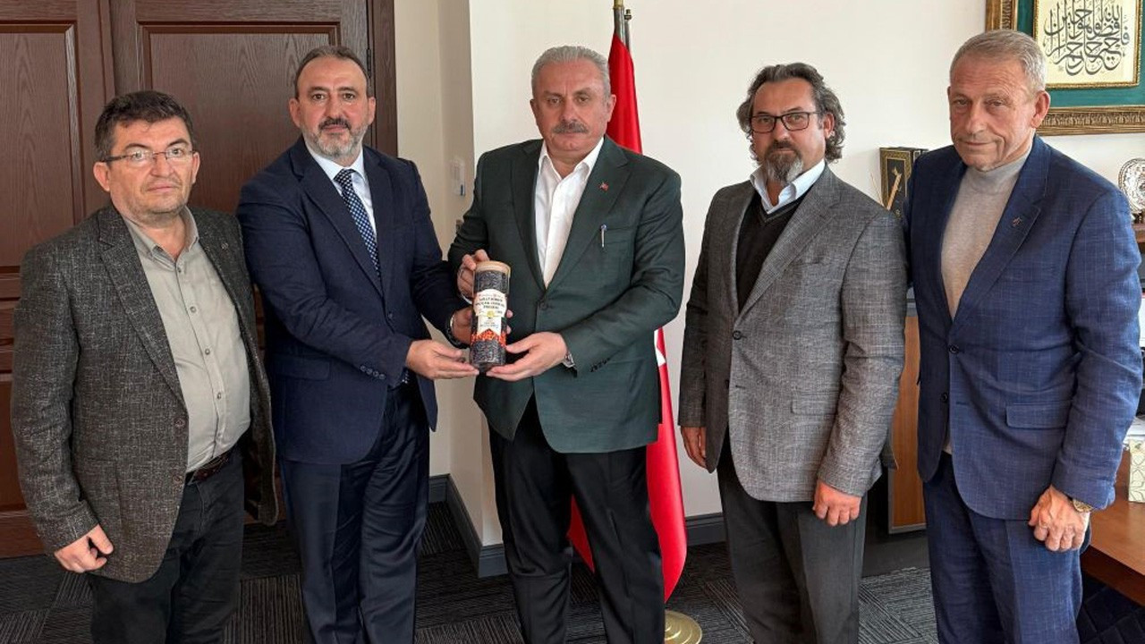 Trakya’nın yerli tohum hamlesi TBMM 29. Başkanı Şentop’a sunuldu