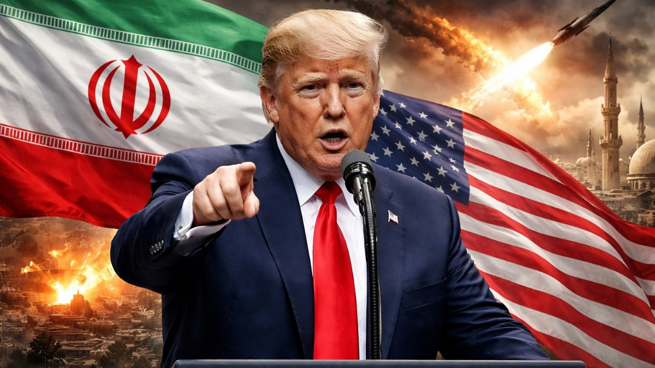 Trump'tan İran'a: Büyük dalga yakında geliyor!