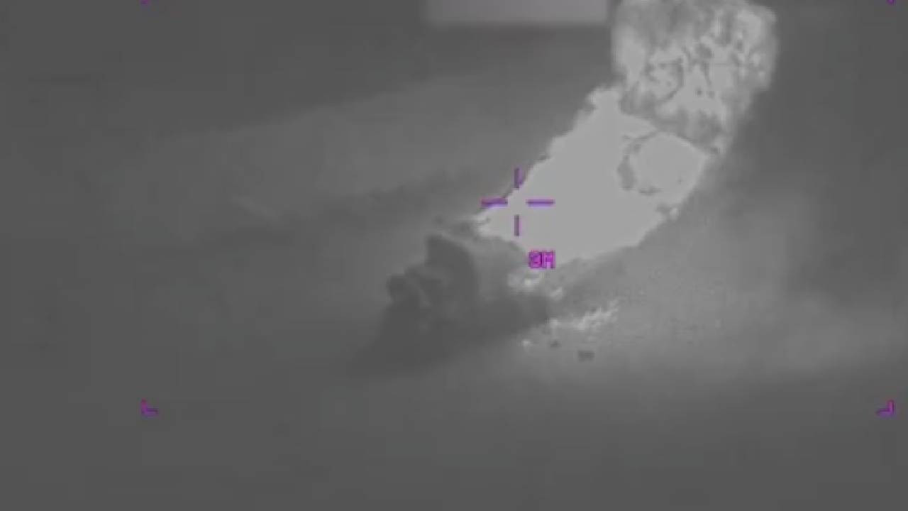 ABD, İran’a yönelik saldırıların yeni görüntülerini yayınladı (Video)