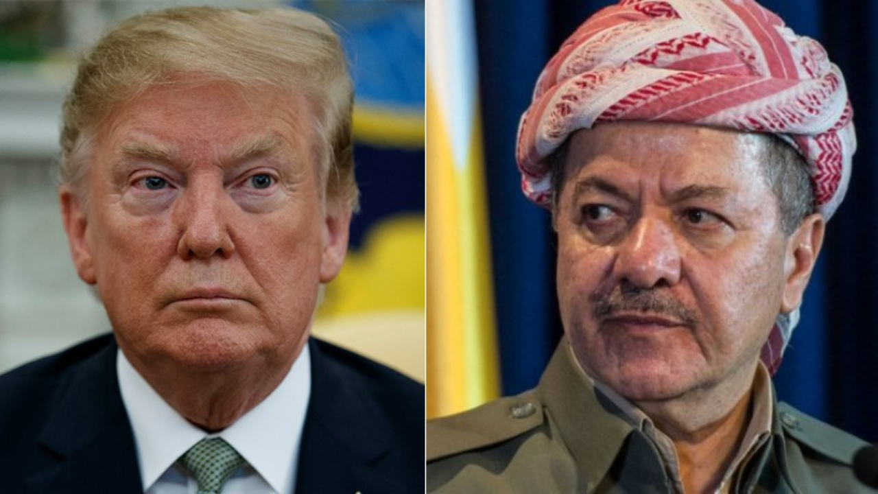 Axios: Trump, Netanyahu'nun ısrarları nedeniyle İran meselesi için Iraklı Kürt liderlerle görüştü