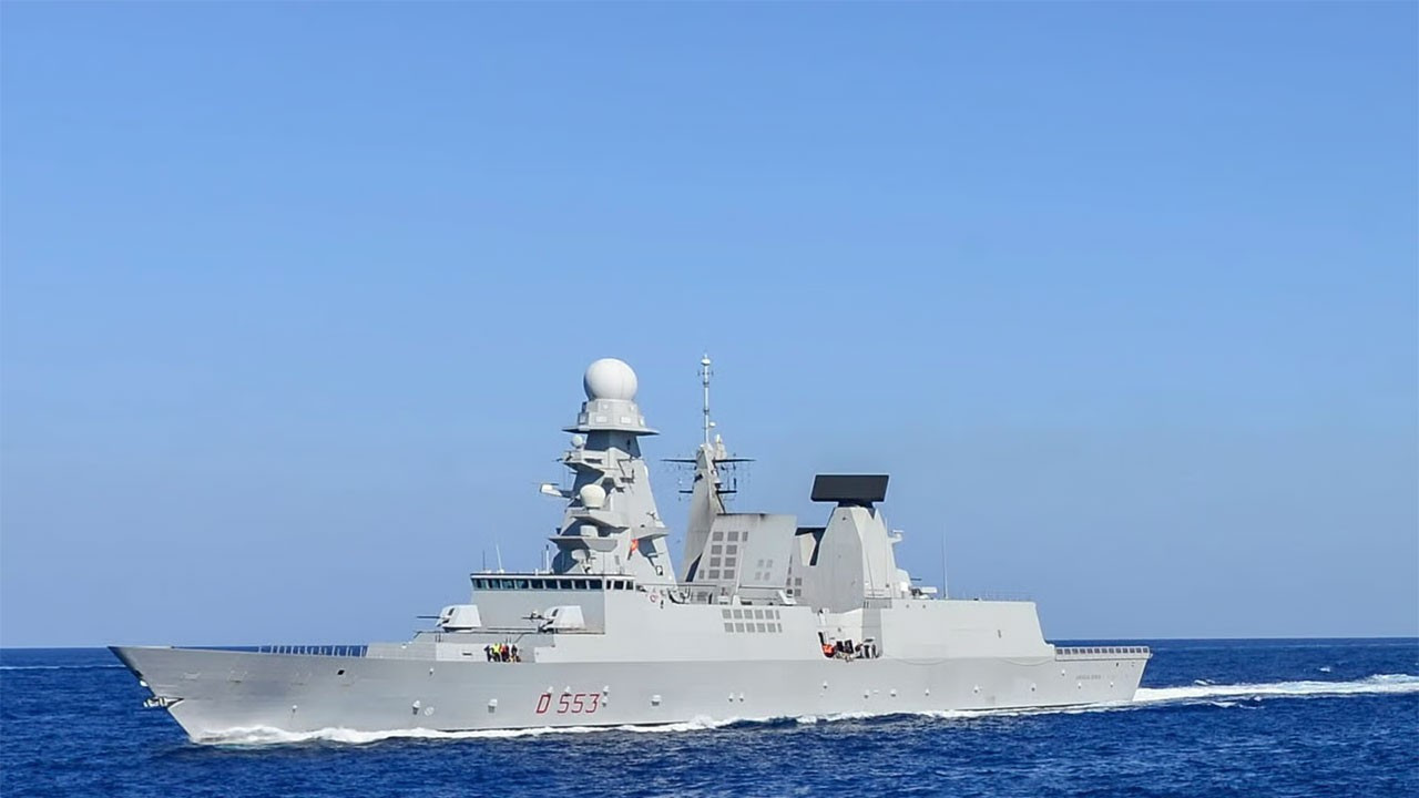 İtalya, GKRY'nin savunmasına destek için bir fırkateyn gönderecek