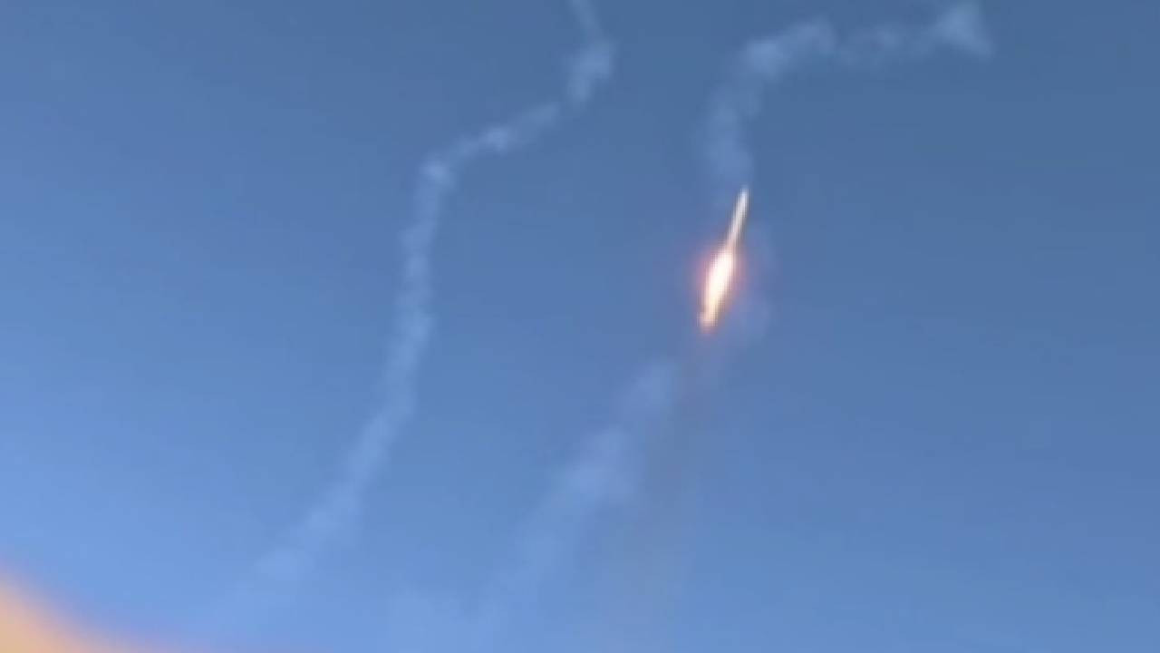 İran'dan İsrail'e 25. saldırı (Video)