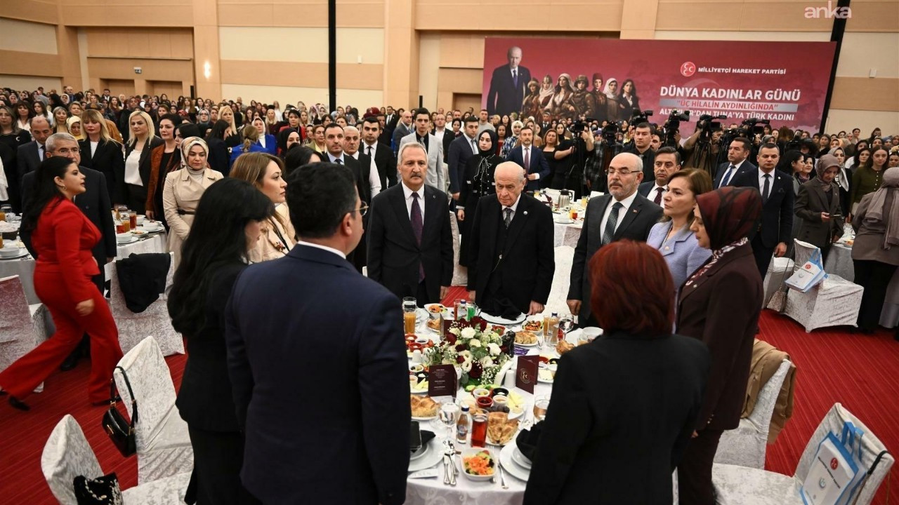 Bahçeli, “8 Mart Dünya Kadınlar Günü” programına katıldı