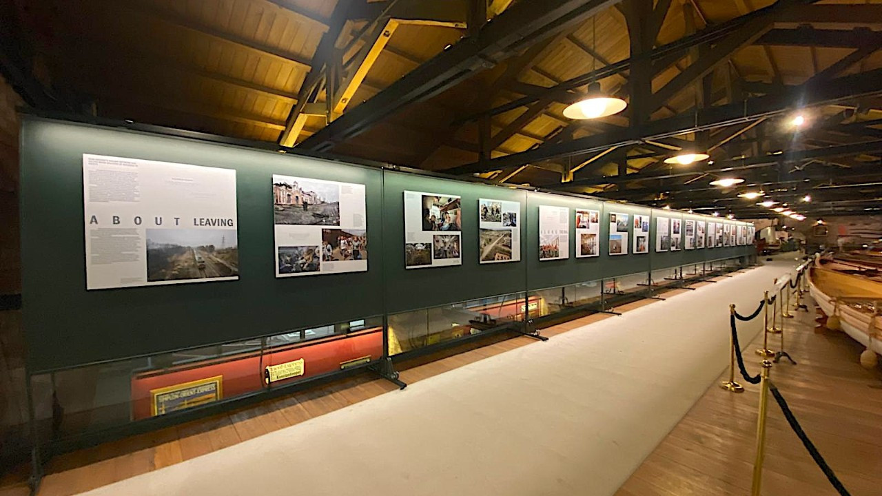 Rahmi M. Koç Müzesi’nde savaşın içinden geçen demiryolu hikâyeleri