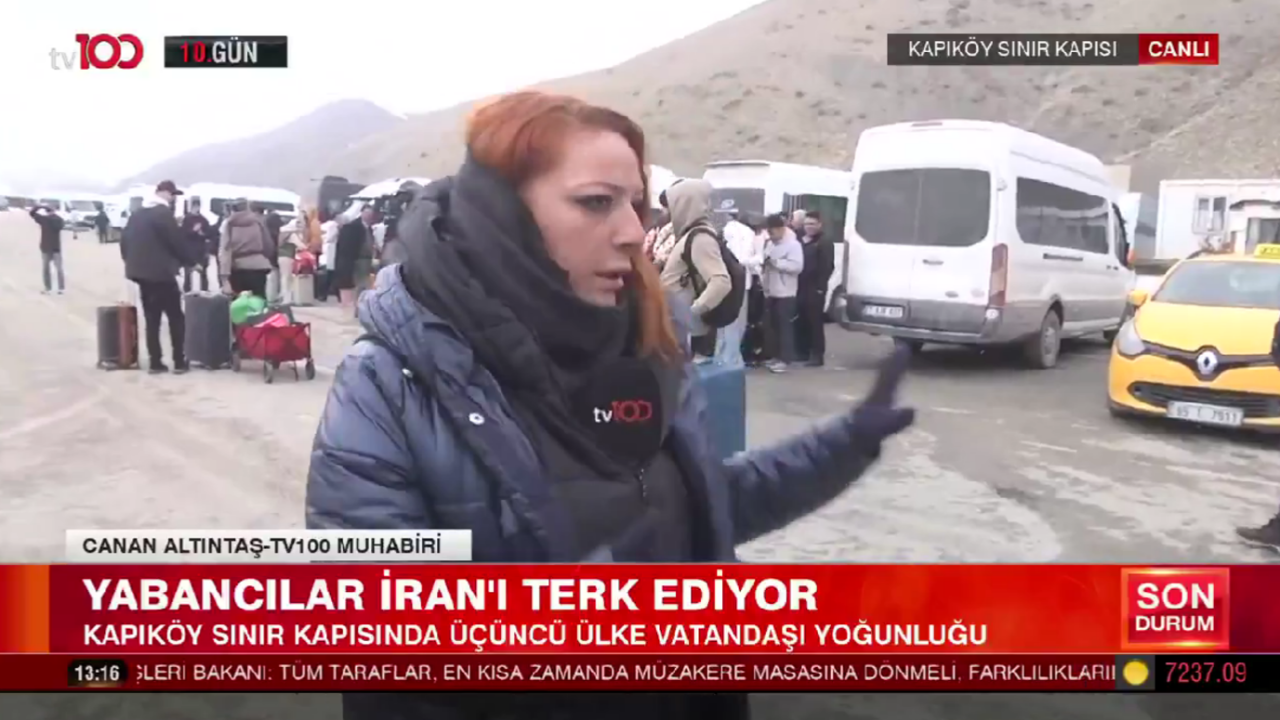 tv100 canlı yayınında talihsiz kaza