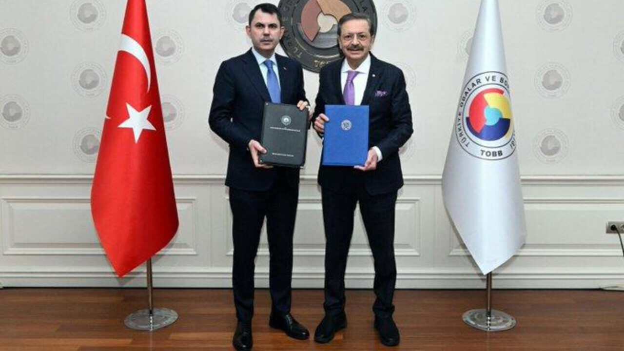 Bakan Kurum ve TOBB Başkanı Hisarcıklıoğlu’ndan yapı sektörüne yönelik işbirliği hamlesi