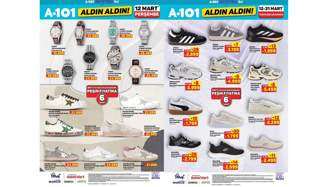 A101 Online’da marka günleri: Adidas ve New Balance’ta kaçırılmayacak ...