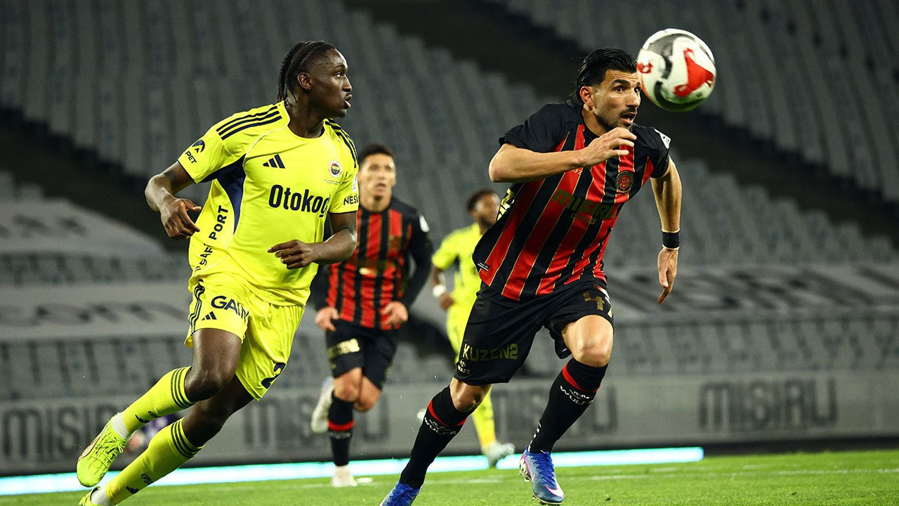 Lig sonuncusu Fatih Karagümrük, nağmağlup Fenerbahçe'yi 2 golle yıktı