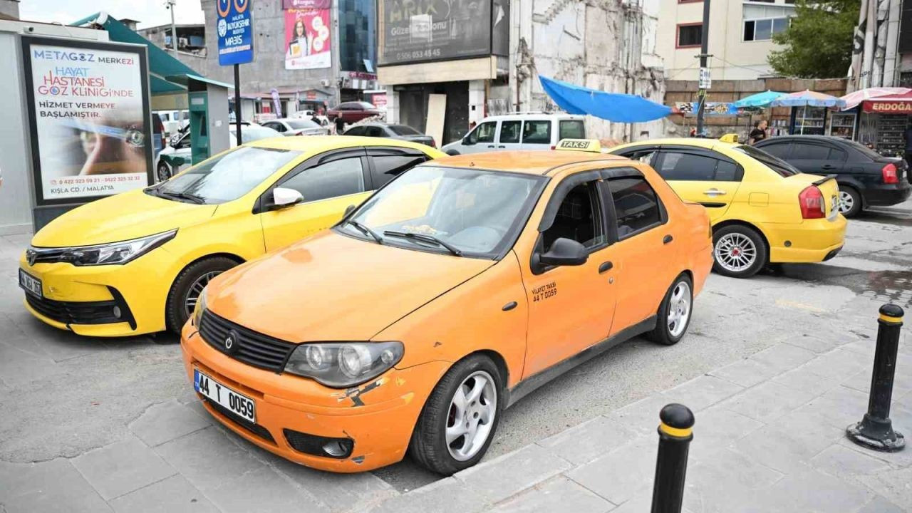 Malatya’da taksi ücretlerine zam yapıldı