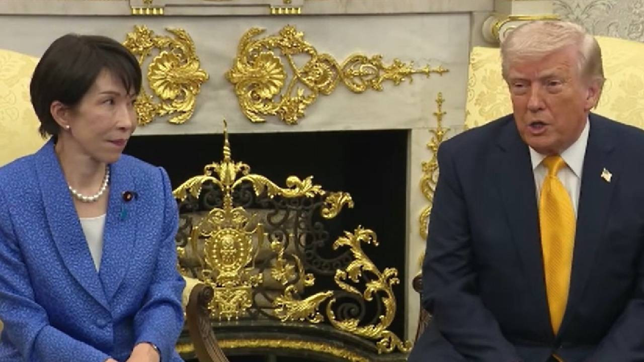 Trump'tan şoke eden Pearl Harbor esprisi! Japon heyet şaştı kaldı