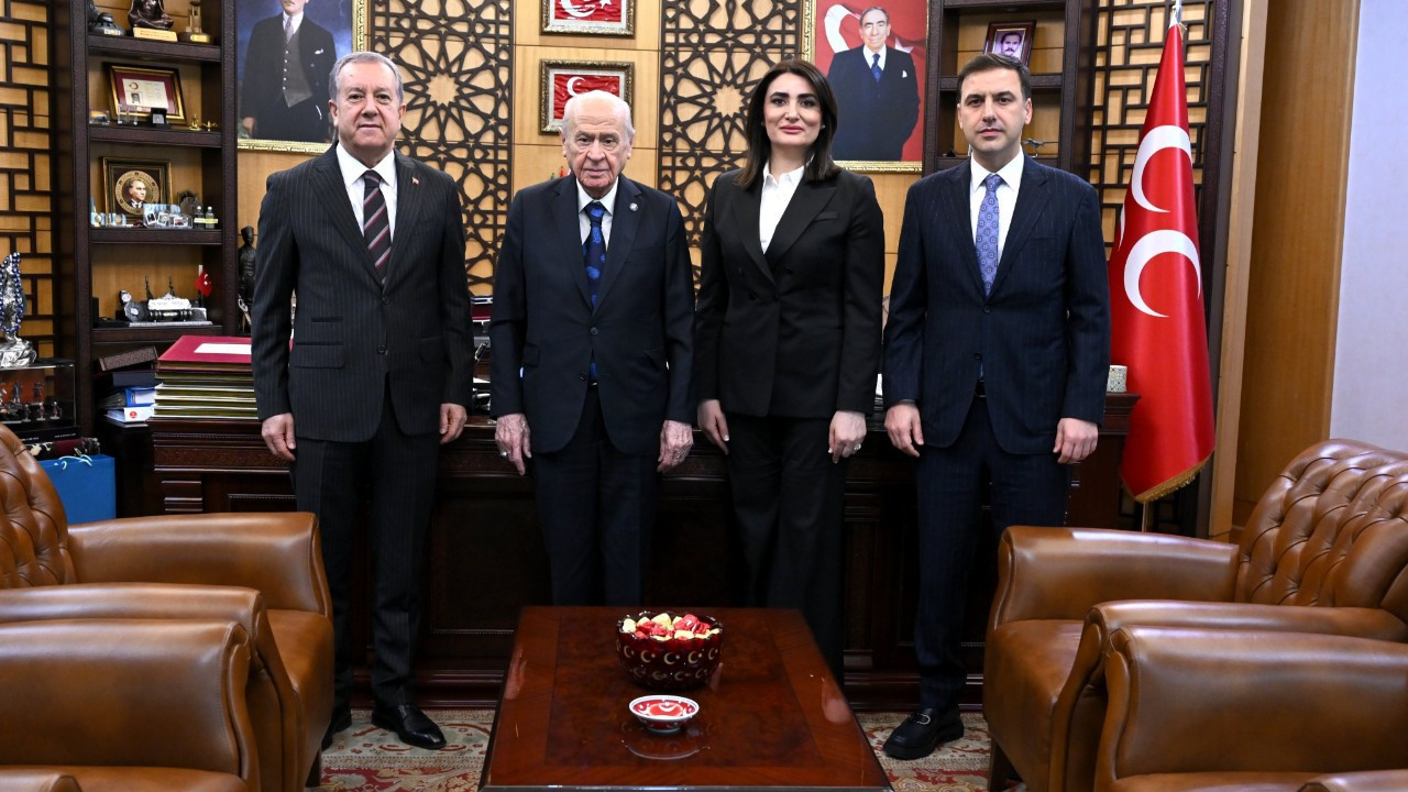 Bahçeli, bayramlaşma heyetini kabul etti