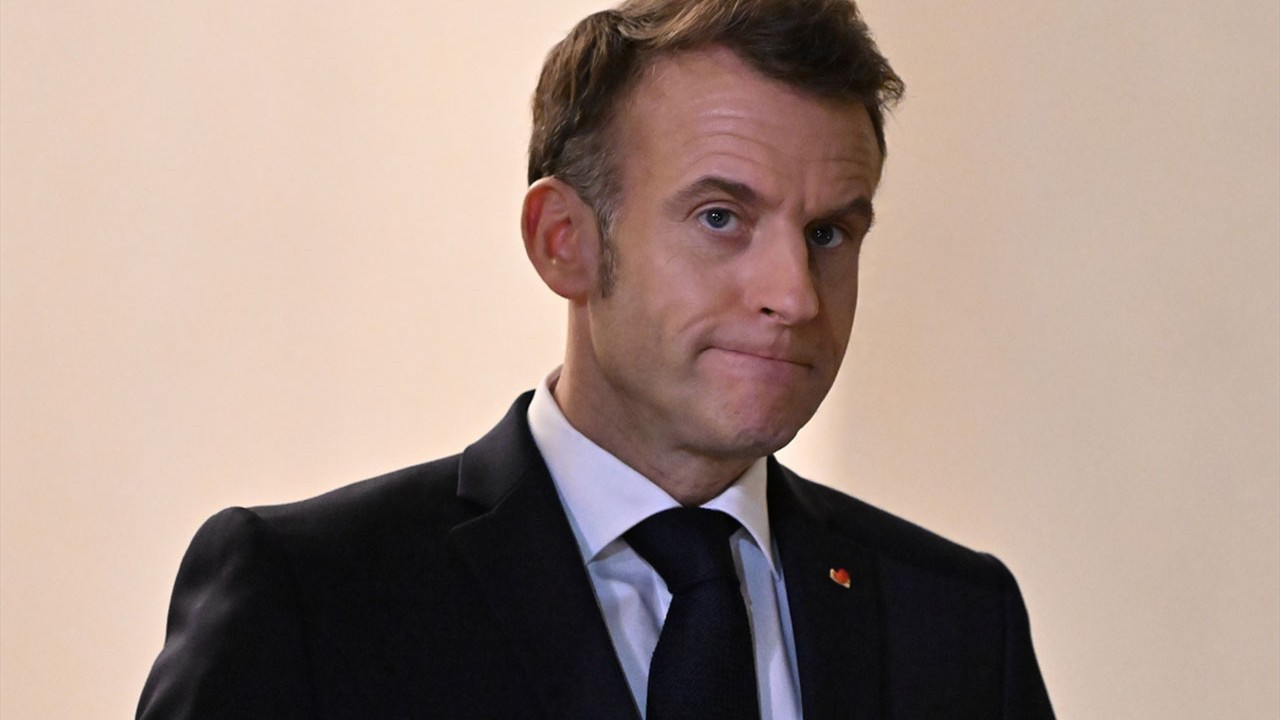 Fransa Cumhurbaşkanı Macron ve İsrail Cumhurbaşkanı Herzog'la görüştü